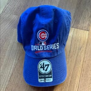 NWT 47 Brand Blue Cubs World Series Cap